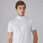 Camiseta de cuello alto slim-fit para hombre